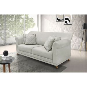 Sofá 2 Lugares 160cm Veludo Arras Spezzia Decor Prata