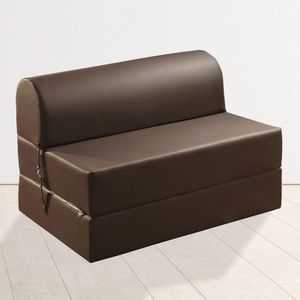 Sofá Cama Casal 130cm D33 Smart Marrom
