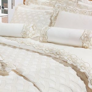 Jogo De Cama King Amande 4 Peças Percal 200 Fios Bernadete Casa Palha