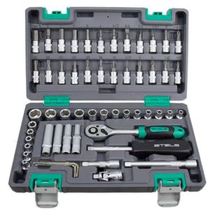 Kit Ferramenta Jogo Soquete 57 Peças Mecanicos