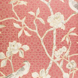 Papel De Parede Vinilico Book Amalfirolo 53cmx10m Flores Vermelho/bege
