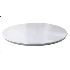 Prato Giratório Esmeralda 45Cm Branco