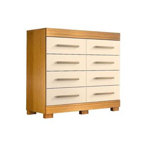 Cômoda Casal Nalu C/ 8 Gavetas Nature/off White - Acp