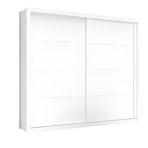 Guarda Roupas Casal Imperador Zanzini Branco Branco