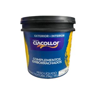 Massa Acrílica Emborrachada Ciacollor Solução Para Nivelamento De 25kg