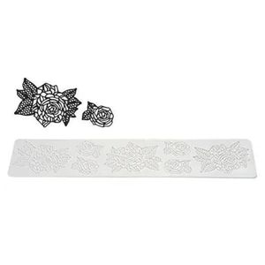 Tapete Em Silicone Para Decoração Bolo Doce Luxo Silikomart