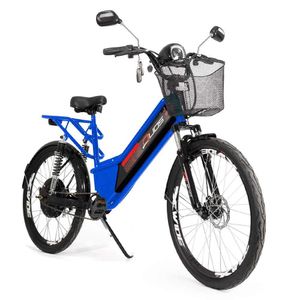 Bicicleta Elétrica - Confort Full - 800W - Azul - Duos Bikes