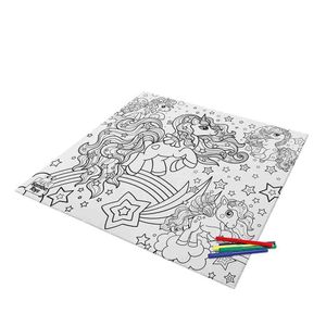 Tapete Para Colorir Infantil - Unicórnio - Samba Toys