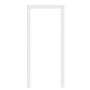 Kit Guarnição Primer 7Cmx1,2Cm 2 Barras 220Cm Com 1 Barra 110Cm Casablanca Branco