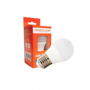 Lâmpada Led G45 4w E27 Bivolt Bronzearte 6500k