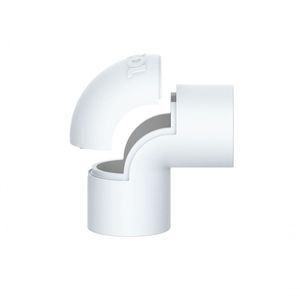 Joelho Pvc 1/2" Para Eletroduto Branco Inpol