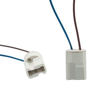 Soquete Porcelana G9 Halopin Com Rabicho G20