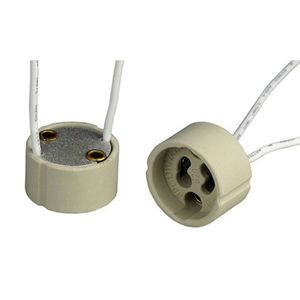 Soquete Porcelana Gu10 Com Rabicho G20