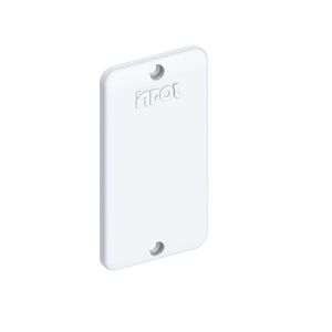 Tampa Pvc Cega Para Condulete 3/4" Branco Inpol