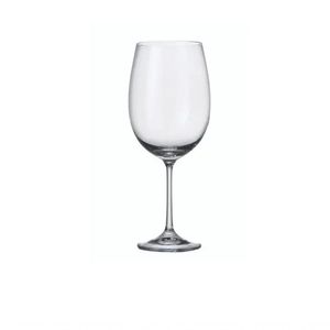 Conjunto 6 Taças De Cristal Para Vinho Milvus 640ml -