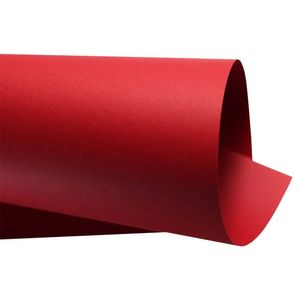 Papel Color Plus 180g ? Formato A4 Vermelho Tóquio - 10 Folhas