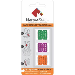 Etiquetas Vade Mecum Tradicional Marca Fácil