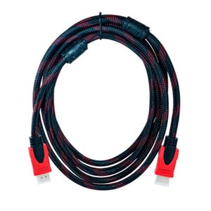 Cabo Hdmi 3 Metros Malha De Nylon P/ Pc