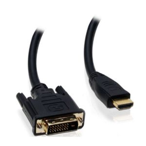 Cabo Dvi Macho X Hdmi Macho 1,8M Sinais Digitais