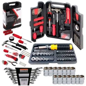 Kit Ferramentas 129 Pcs Sparta + Chave P/ Oficina