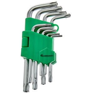 Kit Ferramenta Jogo 9 Chaves Hexalobular P/ Borracharia