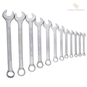 Chave Boca Combinada 6 A 12Mm 12 Peças