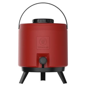 Botijão Térmico Maxitermo 8l Termolar Vermelho Energy único