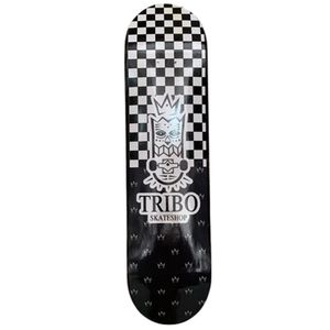 Shape Tribo Maple Pro Quadriculado Preto Tamanho 8.25 Cor Preto