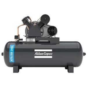 Compressor Atlas Copco At 5 20 200 Litros 175 Libras 5 Cv Trifásico Ip21