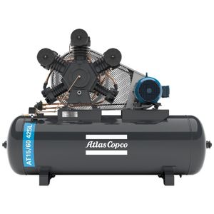 Compressor Atlas Copco At 15 60 425 Lts 175 Lbs 15 Cv Trif. Ip55 220/380/440/760v