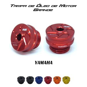 Tampa Do óleo De Motor - Yamaha Grande Cor Vermelho