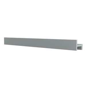 Porta Shampoo Linear 120Cm Venturi Chumbo Fosco
