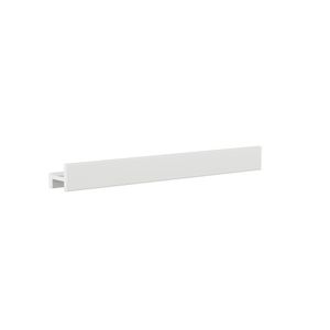 Porta Shampoo Linear 100Cm Venturi Branco Standard