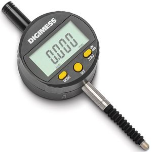 Relógio Comparador Digital - Cap. 0-12,7mm/0-0.5" - Resolução De 0,001mm - Ref.121.338-new