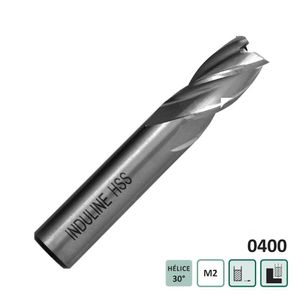 Fresa De Topo Induline 0400 - Med. 12mm - 4 Cortes - Indaço