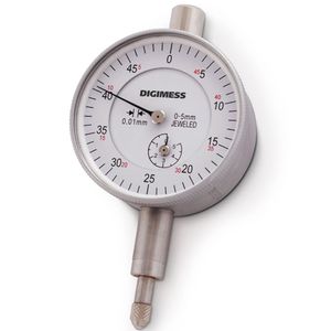 Relógio Comparador - Cap. 0-5 Mm - Graduação De 0,01mm - Diâmetro Do Mostrador ø58mm - Tampa Traseira Com Orelha - Ref. 121.300