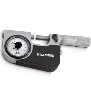 Micrômetro Externo Com Relógio Comparador Embutido - 0-25mm - 110.296 - Digimesss
