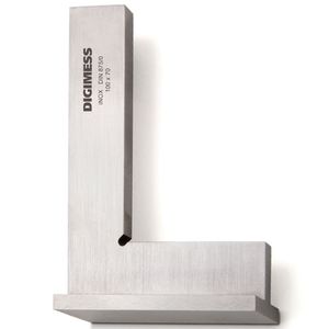 Esquadro De Precisão Com Base - Classe 1 - Cap. 75 X 50 Mm - Din 875 - Ref. 170.030