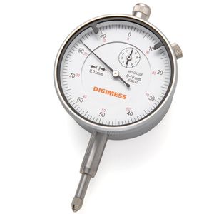 Relógio Comparador - Cap. 0-5 Mm - Graduação De 0,01mm - Diâmetro Do Mostrador ø58mm - Tampa Traseira Com Orelha - Ref. 121.303 - Digimess
