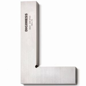 Esquadro De Precisão Plano Sem Base - Classe 1 - Cap. 400 X 265 Mm - Din 875 - Ref. 170.069-3
