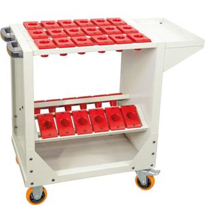 Suporte Para Transporte De Ferramentas E Suporte De Bancada Tc-301-1c Cap: 30 Cones Bt-fixo