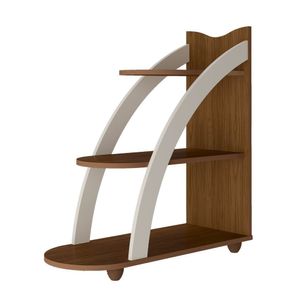Mesa De Apoio Andes Artely Cedro/Off White