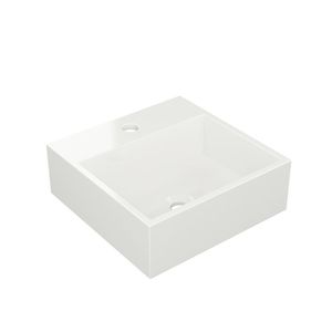 Cuba Para Banheiro Com Apoio Para Torneira Topazio Newstone Venturi Branco