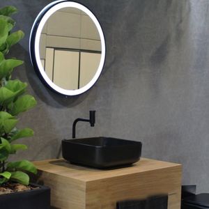 Cuba De Apoio Sottile Quadrada Japi Preto