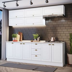 Cozinha Compacta 08 Peças Amy Casa 812 Branco