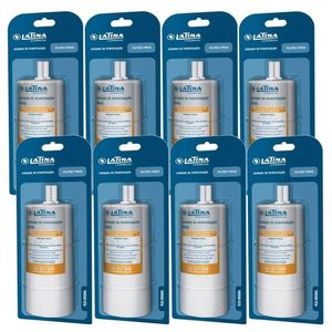 Kit 8 Unidades Refil Filtro Original Purificador P655 Latina