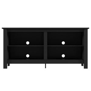 Rack Bancada Para Tv Até 50 Polegadas Myles Preto - Caemmun