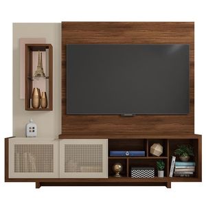 Estante Home Para Tv Até 65 Polegadas 2 Portas Linus Caemmun