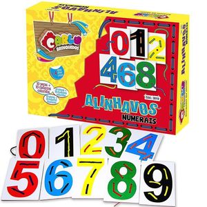 Jogo Educativo Alinhavos Numerais Carlu