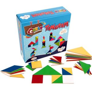 Tangram Em Mdf 35 Peças Cx De